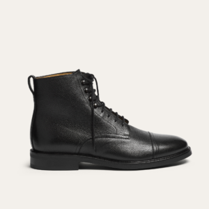 MENS BLACK LEATHER BOOT