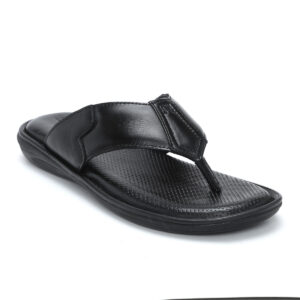 Men's Textured Leather Casual Slippers - C26
