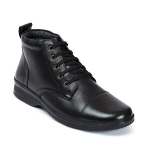 Stylish High Ankle Leather Boots for Mens D ??041