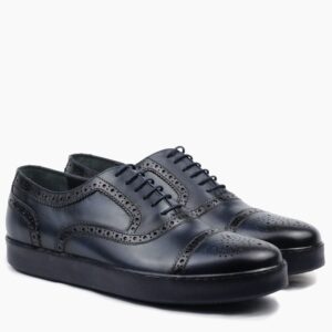Leesburg Brogue Navy