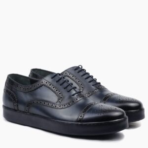 Leesburg Brogue Navy