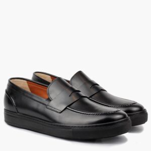 Luxe Penny Loafer Black