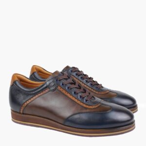 Princeton Sneaker Navy Brown
